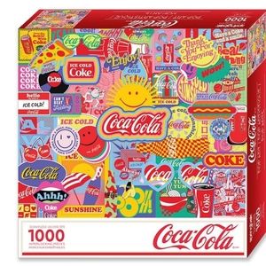 Springbok Coca Cola Pop Art 1000 piece jigsaw puzzle